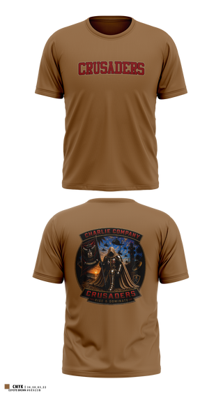 Old School Cotton Feel Shirt, CRUSADERS, Army, Teamtime, Team time, sublimation, custom sports apparel, team uniforms, spirit wear, spiritwear, sports uniforms, custom shirts, team store, custom team store, fundraiser sports, apparel fundraiser