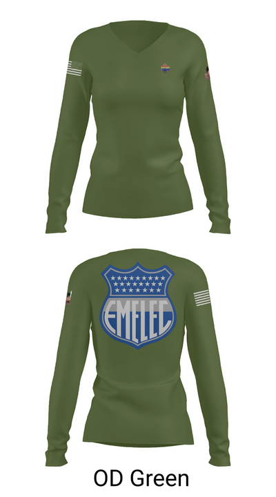 50th chem 734021 Women's Long Sleeve V-neck Shirt - 57
