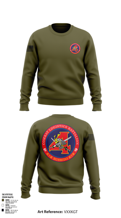 Combat Logistics Battalion 4 46395084 Crew Neck Sweatshirt - 101