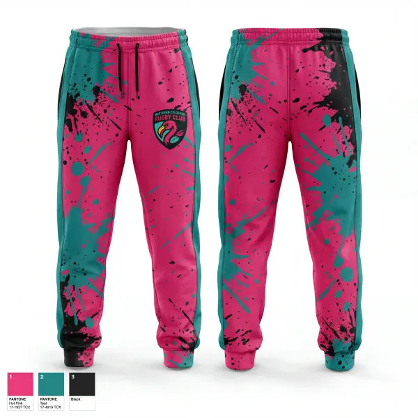 Sweatpants, NOCO Flamingos, Rugby, Teamtime, Team time, sublimation, custom sports apparel, team uniforms, spirit wear, spiritwear, sports uniforms, custom shirts, team store, custom team store, fundraiser sports, apparel fundraiser