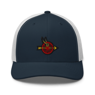 Jefferson Area Motor Squad 38123236 Retro Trucker Hat | Yupoong 6606
