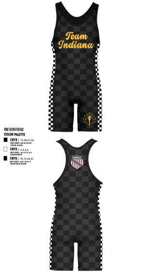 Wrestling Singlet, INDIANA AAU, Wrestling, Teamtime, Team time, sublimation, custom sports apparel, team uniforms, spirit wear, spiritwear, sports uniforms, custom shirts, team store, custom team store, fundraiser sports, apparel fundraiser