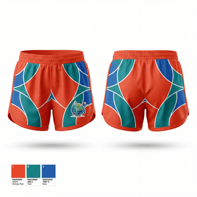 PolyFace Volleyball Academy 35674273 Women's Shorts - 1