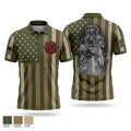 Middle inlet fire department Short Sleeve Performance Polo - 1