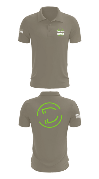 Short Sleeve Performance Polo, Doctor HVAC, Fire Department, Teamtime, Team time, sublimation, custom sports apparel, team uniforms, spirit wear, spiritwear, sports uniforms, custom shirts, team store, custom team store, fundraiser sports, apparel fundraiser