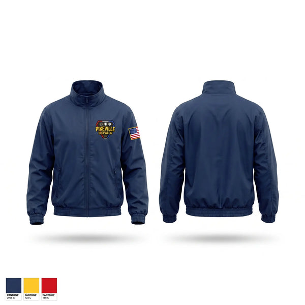 Windbreaker, Pikeville Dispatch, Police, Teamtime, Team time, sublimation, custom sports apparel, team uniforms, spirit wear, spiritwear, sports uniforms, custom shirts, team store, custom team store, fundraiser sports, apparel fundraiser