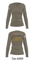 EARS TANKER MX 55648277 Women's Long Sleeve V-neck Shirt - 11