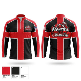 Quarter Zip Jacket, Howard Home Repair, , Teamtime, Team time, sublimation, custom sports apparel, team uniforms, spirit wear, spiritwear, sports uniforms, custom shirts, team store, custom team store, fundraiser sports, apparel fundraiser