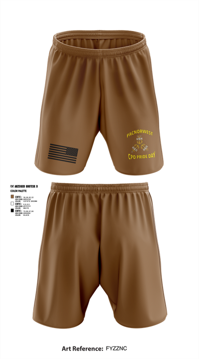 PNW CHIEFS 6578878 Athletic Shorts With Pockets - 3 (1)