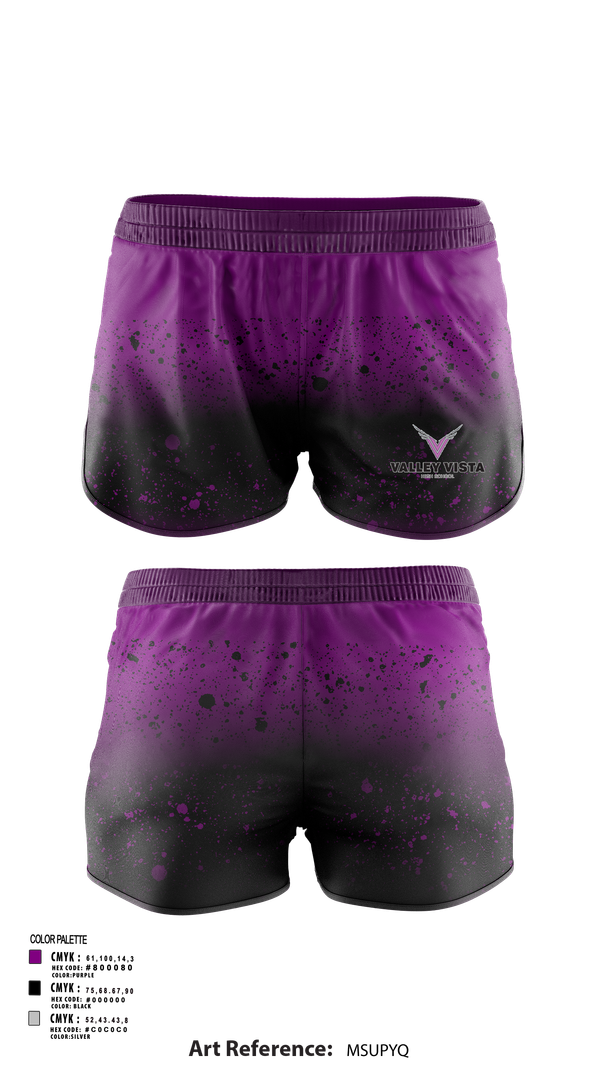 Womens Shorts, Valley Vista Girls Soccer, Women's Soccer, Teamtime, Team time, sublimation, custom sports apparel, team uniforms, spirit wear, spiritwear, sports uniforms, custom shirts, team store, custom team store, fundraiser sports, apparel fundraiser