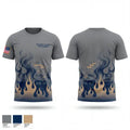Perrytown Volunteer Fire Department 34251543 Old School Cotton Feel Shirt - 1