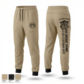 Sweatpants, C CO 1-222 AVN REGT, Army, Teamtime, Team time, sublimation, custom sports apparel, team uniforms, spirit wear, spiritwear, sports uniforms, custom shirts, team store, custom team store, fundraiser sports, apparel fundraiser