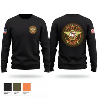 Crew Neck Sweatshirt, TCSO, Police, Teamtime, Team time, sublimation, custom sports apparel, team uniforms, spirit wear, spiritwear, sports uniforms, custom shirts, team store, custom team store, fundraiser sports, apparel fundraiser