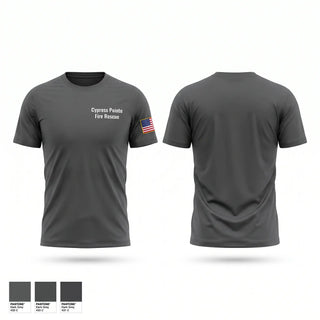 Short Sleeve Performance Shirt, Cypress Pointe Fire & Rescue, Fire Department, Teamtime, Team time, sublimation, custom sports apparel, team uniforms, spirit wear, spiritwear, sports uniforms, custom shirts, team store, custom team store, fundraiser sports, apparel fundraiser