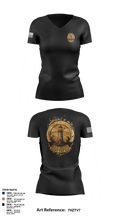 LCU-2004 59546896 Women's Short Sleeve V-neck Shirt - 14