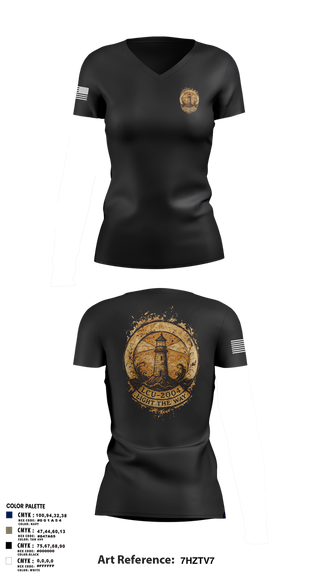 Womens Short Sleeve Vneck Shirt, LCU-2004, Army, Teamtime, Team time, sublimation, custom sports apparel, team uniforms, spirit wear, spiritwear, sports uniforms, custom shirts, team store, custom team store, fundraiser sports, apparel fundraiser