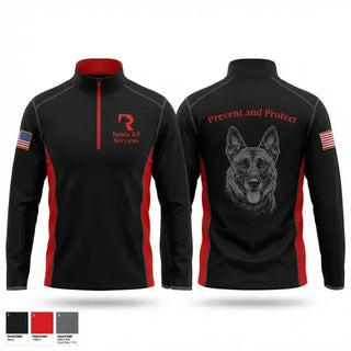 Windbreaker, Ronin K9 Services, EMS/EMT, Teamtime, Team time, sublimation, custom sports apparel, team uniforms, spirit wear, spiritwear, sports uniforms, custom shirts, team store, custom team store, fundraiser sports, apparel fundraiser
