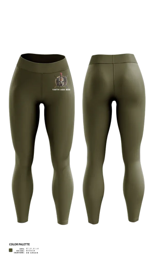 Womens Leggings, 108th Air Defense Artillery Brigade, Army, Teamtime, Team time, sublimation, custom sports apparel, team uniforms, spirit wear, spiritwear, sports uniforms, custom shirts, team store, custom team store, fundraiser sports, apparel fundraiser
