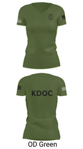 KDOC 70692063 Women's Short Sleeve V-neck Shirt - 46