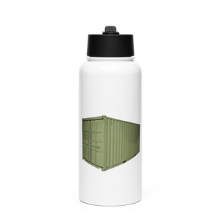 640th ASB Bravo Company 67727556 Stainless Steel Water Bottle with a Straw Lid