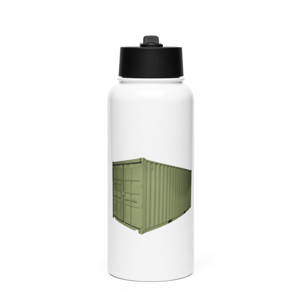 640th ASB Bravo Company 67727556 Stainless Steel Water Bottle with a Straw Lid