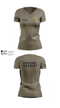 Roseau County Sheriff’s Office Women's Short Sleeve V-neck Shirt - 6