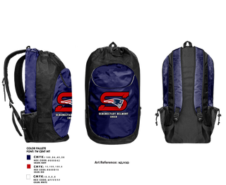 Gear Bag, Schenectady Belmont Football & Cheer, , Teamtime, Team time, sublimation, custom sports apparel, team uniforms, spirit wear, spiritwear, sports uniforms, custom shirts, team store, custom team store, fundraiser sports, apparel fundraiser
