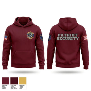 Hoodie, PATRIOT SECURITY, Police, Teamtime, Team time, sublimation, custom sports apparel, team uniforms, spirit wear, spiritwear, sports uniforms, custom shirts, team store, custom team store, fundraiser sports, apparel fundraiser