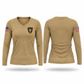 MAG-SOG Women's Long Sleeve V-neck Shirt - 1