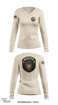 2-8 Cav, HHC, Medic Platoon 50281984 Women's Long Sleeve V-neck Shirt - 103