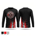 Firefighter Department Long Sleeve Performance Shirt - 2