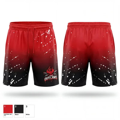 DownEast Outlaws 43136486 Athletic Shorts With Pockets - 1
