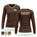 Washington County Sheriff’s Office 57836591 Women's Long Sleeve V-neck Shirt - 1