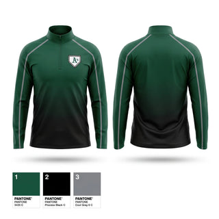 Quarter Zip Jacket, Quad City A's, Baseball, Teamtime, Team time, sublimation, custom sports apparel, team uniforms, spirit wear, spiritwear, sports uniforms, custom shirts, team store, custom team store, fundraiser sports, apparel fundraiser