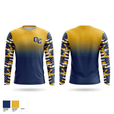 Oakmont chargers Long Sleeve Performance Shirt - 1
