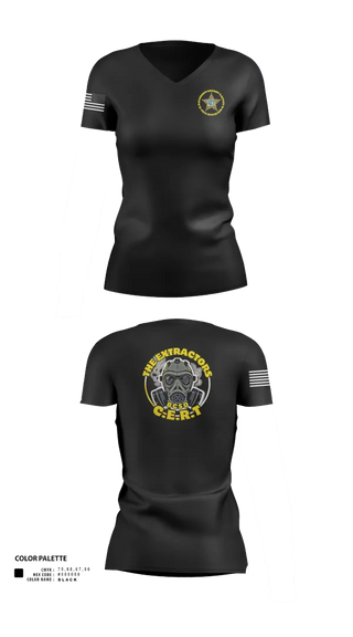 Womens Short Sleeve Vneck Shirt, Extractors, , Teamtime, Team time, sublimation, custom sports apparel, team uniforms, spirit wear, spiritwear, sports uniforms, custom shirts, team store, custom team store, fundraiser sports, apparel fundraiser