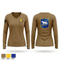 JFHQ Women's Long Sleeve V-neck Shirt - 1