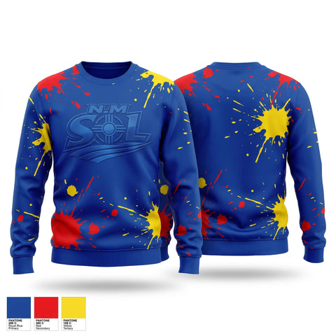 Crew Neck Sweatshirt, NM Sols, Softball, Teamtime, Team time, sublimation, custom sports apparel, team uniforms, spirit wear, spiritwear, sports uniforms, custom shirts, team store, custom team store, fundraiser sports, apparel fundraiser