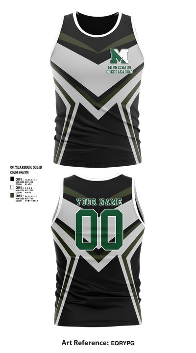 Minnechaug Regional High School Cheer 84223142 Tank Top - 1