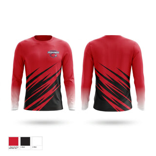 Long Sleeve Performance Shirt, Frontier Regional School Basketball, Men's Basketball, Teamtime, Team time, sublimation, custom sports apparel, team uniforms, spirit wear, spiritwear, sports uniforms, custom shirts, team store, custom team store, fundraiser sports, apparel fundraiser