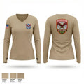 Elite Corps 77066624 Women's Long Sleeve V-neck Shirt - 1
