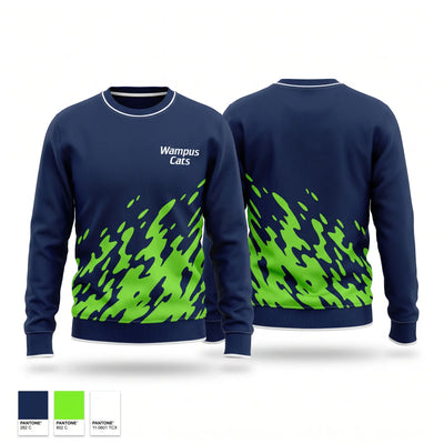 Wampus Cats Crew Neck Sweatshirt - 2