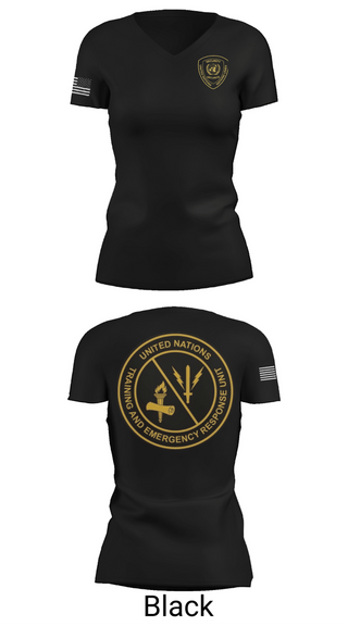 Womens Short Sleeve Vneck Shirt, Training and Emergency Response Unit, Police, Teamtime, Team time, sublimation, custom sports apparel, team uniforms, spirit wear, spiritwear, sports uniforms, custom shirts, team store, custom team store, fundraiser sports, apparel fundraiser