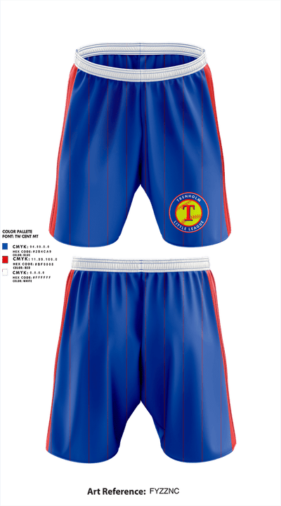 Trenholm Little League 21570649 Athletic Shorts With Pockets - 3