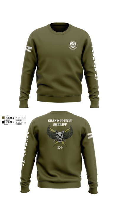 GCSO K9 Crew Neck Sweatshirt - 101