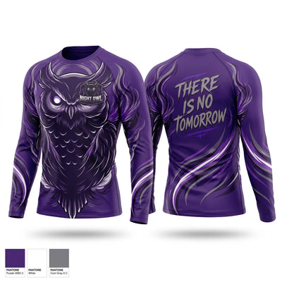 NIGHT OWL WRESTLING Long Sleeve Performance Shirt 1