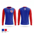 Lewis County Lions Long Sleeve Performance Shirt - 1