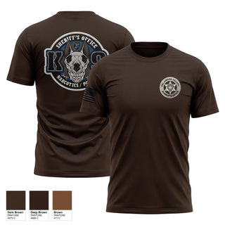 Short Sleeve Performance Shirt, JSO K9, Police, Teamtime, Team time, sublimation, custom sports apparel, team uniforms, spirit wear, spiritwear, sports uniforms, custom shirts, team store, custom team store, fundraiser sports, apparel fundraiser