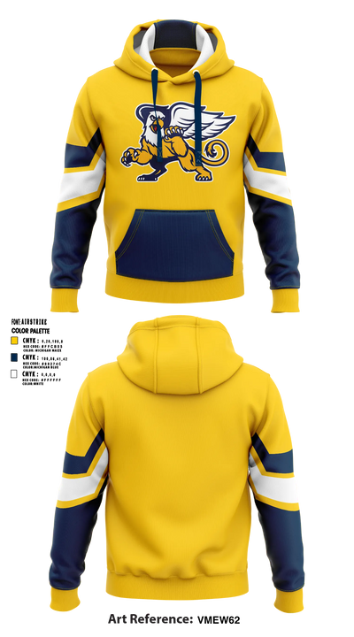 Rocky Mount High School Basketball 86010063 Hoodie - 5