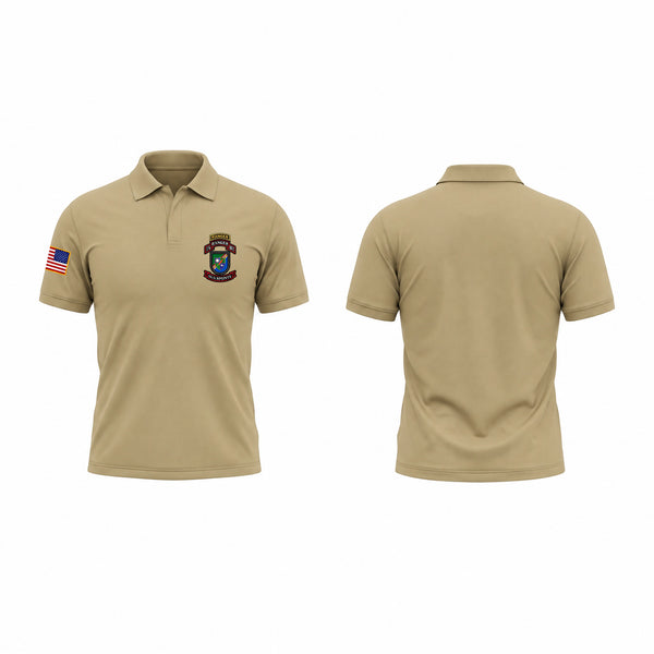 Short Sleeve Performance Polo, 3rd/75th Ranger Regiment, Army, Teamtime, Team time, sublimation, custom sports apparel, team uniforms, spirit wear, spiritwear, sports uniforms, custom shirts, team store, custom team store, fundraiser sports, apparel fundraiser